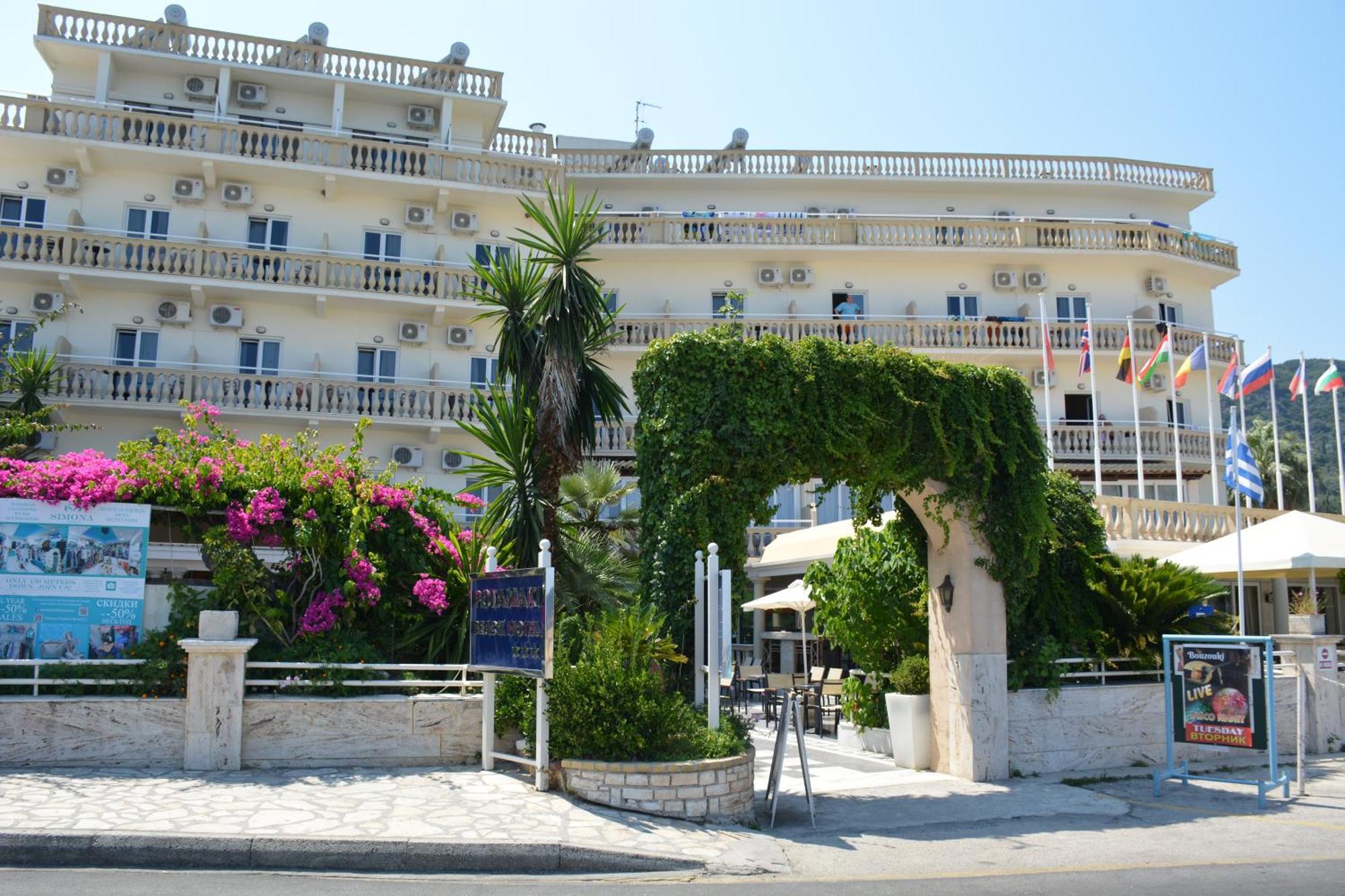 Potamaki Beach Hotel Бенитсес Экстерьер фото